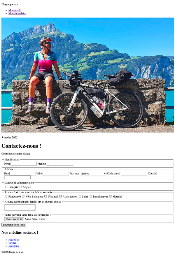 Exemple pour l'exercice 2.